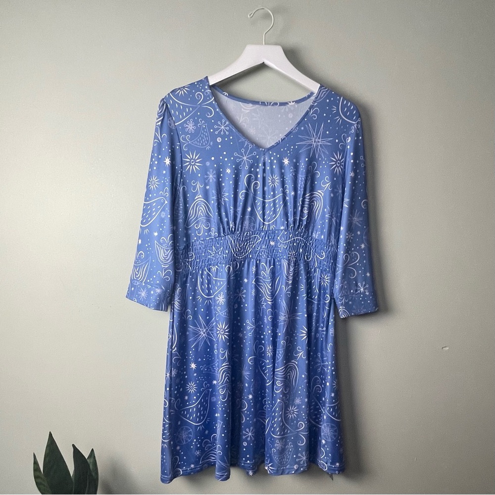 Victory Chick Spring Chicks Quarter Sleeve Blue / Size L - Picture 2 of 8